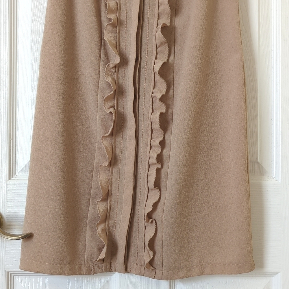 Esley Boho Lightweight Ruffled Button Down Sleeve… - image 7